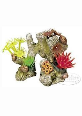 Nobby akvarijní dekorace Korál s rostlinami 11x7x8,5cm, Nobby, akvarijní, dekorace, Korál, rostlinami, 11x7x8,5cm