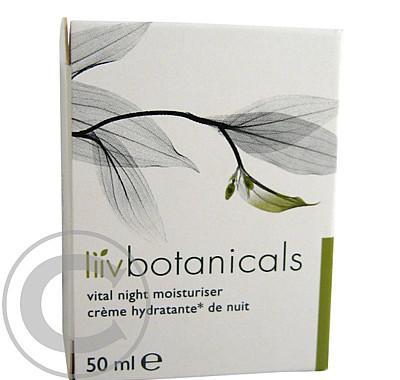 Noční revitalizující krém Liív Botanicals (Vital Night Moisturiser) 50 ml