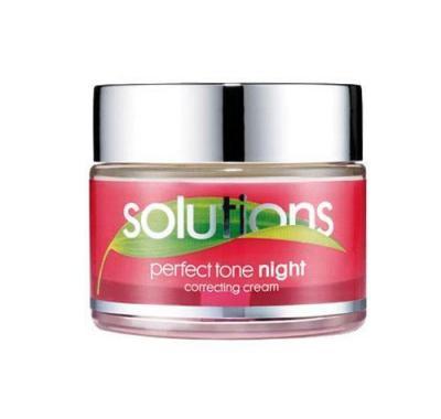 Noční vyrovnávací krém Solutions Perfect Tone (Brightening Night Cream) 50 ml