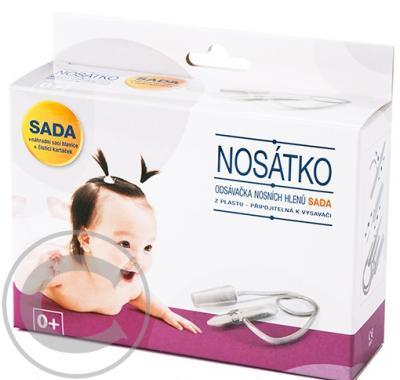 Nosátko Odsávačka nosních hlenů sada