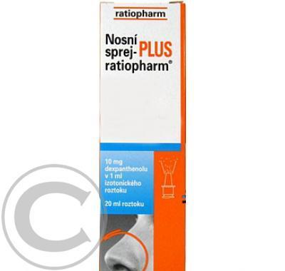 Nosní sprej-ratiopharm PLUS 20ml