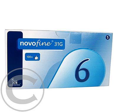 NovoFine jehla 31Gx6 mm 100 ks
