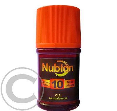 NUBIAN F10 olej na opalování 50ml, NUBIAN, F10, olej, opalování, 50ml