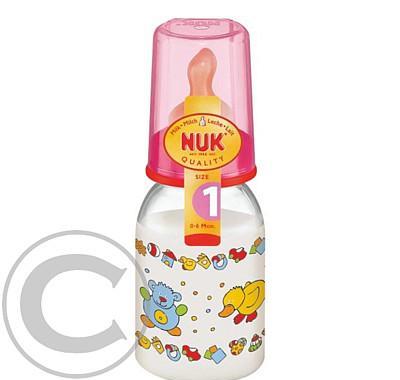 NUK-Dětská láhev PP 110ml LA savička V1-M 743403, NUK-Dětská, láhev, PP, 110ml, LA, savička, V1-M, 743403