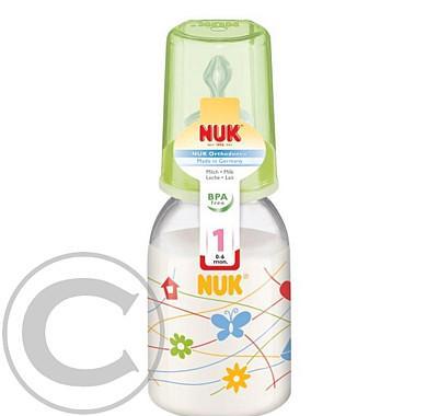 NUK-Dětská láhev PP 110ml SI savička V1-M 743404, NUK-Dětská, láhev, PP, 110ml, SI, savička, V1-M, 743404