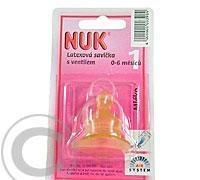 NUK-Dudlík na láhve-mléko(0-6)latex 1ks