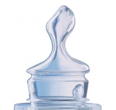 NUK-Dudlík na láhve-mléko(6-18)silik.1ks