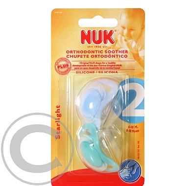 NUK Dudlík STARLIGHT SI V2(6-18) 2ks 735155