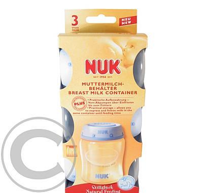 NUK-Zásobník na mateřské mléko 3ks 252062