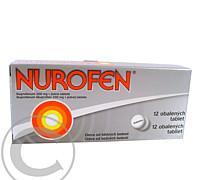 NUROFEN  12X200MG Obalené tablety, NUROFEN, 12X200MG, Obalené, tablety