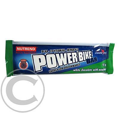 NUTR Power Bike bar 45g bílá čokol-mentol