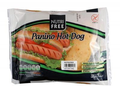 NUTRIFREE Pečivo Panino hot dog 180 g, NUTRIFREE, Pečivo, Panino, hot, dog, 180, g