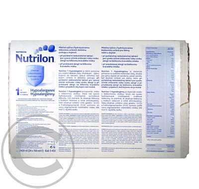 Nutrilon 1 Hypoalergenní 24 x 100ml, Nutrilon, 1, Hypoalergenní, 24, x, 100ml