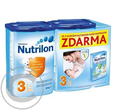 NUTRILON 3 2x800g    kaše rýžová 225g ZDARMA, NUTRILON, 3, 2x800g, , kaše, rýžová, 225g, ZDARMA