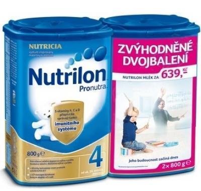 Nutrilon 4 Bez příchuti 2 x 800 g AKČNÍ BALÍČEK