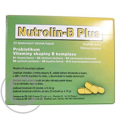 Nutrolin-B plus želat. tobolky 20 ks, Nutrolin-B, plus, želat., tobolky, 20, ks