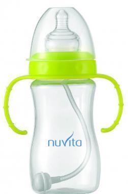 NUVITA 1451 lahev pro kojence 270ml zelená, NUVITA, 1451, lahev, kojence, 270ml, zelená