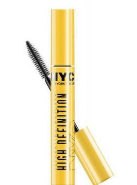 NYC New York Color High Definition Mascara 8ml, Odstín 849 Black černá, NYC, New, York, Color, High, Definition, Mascara, 8ml, Odstín, 849, Black, černá