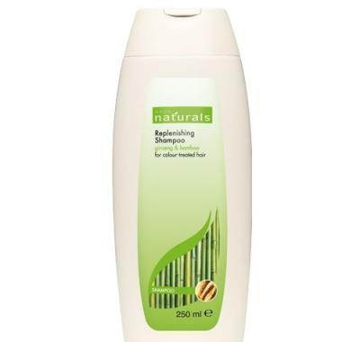 Obnovující šampon se ženšenem a bambusem pro barvené vlasy Naturals (Ginseng & Bamboo Shampoo) 250 ml