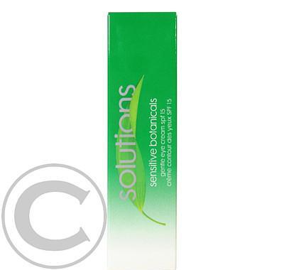 Oční krém pro citlivou pleť SPF 15 Solutions Sensitive Botanicals (Eye Cream) 15 ml