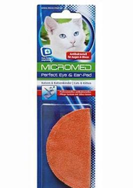 Oční/ušní utěrka MICROMED s ionty stříbra kočka