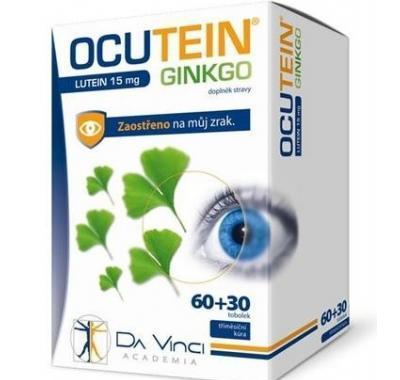 Ocutein Ginkgo Lutein 15 mg Da Vinci 60   30 tobolek, Ocutein, Ginkgo, Lutein, 15, mg, Da, Vinci, 60, , 30, tobolek
