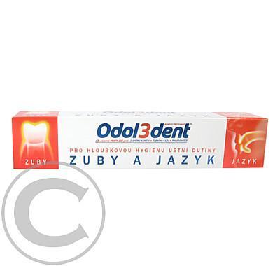 Odol 3 Dent Zuby a Jazyk zubní pasta 75ml, Odol, 3, Dent, Zuby, Jazyk, zubní, pasta, 75ml