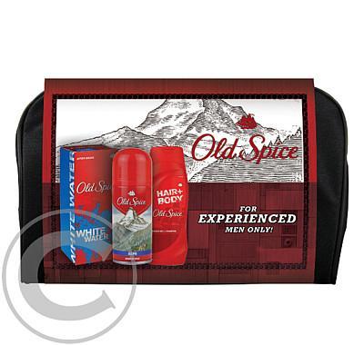 Old Spice Spray Alps125ml   Shower Gel Hair&Body 250ml   ASL Whitewater 100ml - cosmetic bag
