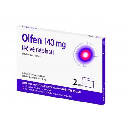 Olfen 140mg léčivé náplasti drm.emp.med.2x140mg