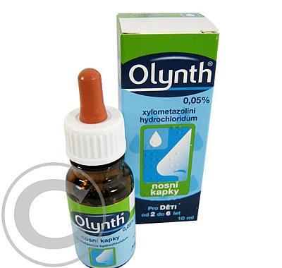 OLYNTH 0,05% NOSNÍ KAPKY  1X10ML Nosní kapky, roztok, OLYNTH, 0,05%, NOSNÍ, KAPKY, 1X10ML, Nosní, kapky, roztok