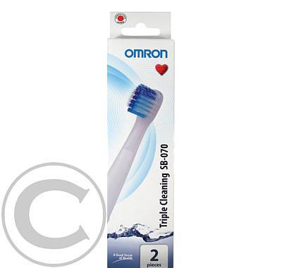 OMRON SB-070 hlavice TRIPLE CLEANING k zubní kartáček 2ks, OMRON, SB-070, hlavice, TRIPLE, CLEANING, k, zubní, kartáček, 2ks