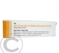 OPHTHALMO-HYDROCORTISON LÉČIVA  1X5GM/25MG Oční mast, OPHTHALMO-HYDROCORTISON, LÉČIVA, 1X5GM/25MG, Oční, mast