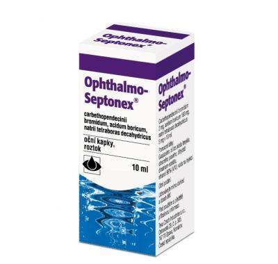 OPHTHALMO-SEPTONEX  Oční kapky, roztok 10 ml, OPHTHALMO-SEPTONEX, Oční, kapky, roztok, 10, ml