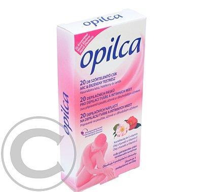 Opilca face strips (20x voskové proužky na obličej)