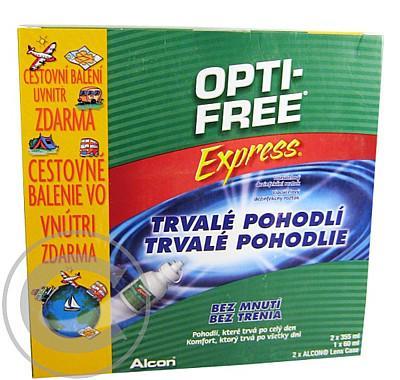 OPTI FREE EXPRESS 2x355ml 1x60ml Travel pack, OPTI, FREE, EXPRESS, 2x355ml, 1x60ml, Travel, pack