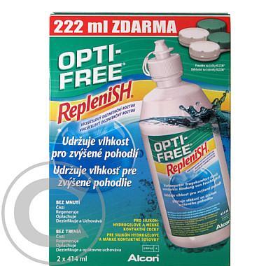 OPTI-FREE REPLENISH duo 2x414ml, OPTI-FREE, REPLENISH, duo, 2x414ml