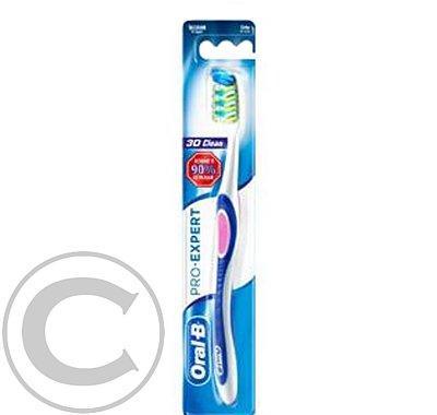 ORAL-B zubní kartáček 3Dclean pro expert 40 medium, ORAL-B, zubní, kartáček, 3Dclean, expert, 40, medium