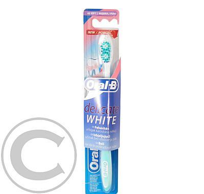 Oral-B zubní kartáček Delicate White, Oral-B, zubní, kartáček, Delicate, White