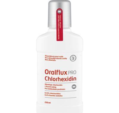 Oralflux Chlorhexidin Pro ústní voda 250 ml, Oralflux, Chlorhexidin, Pro, ústní, voda, 250, ml