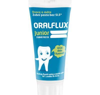 Oralflux Junior zubní pasta 50 ml, Oralflux, Junior, zubní, pasta, 50, ml