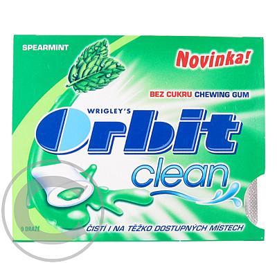Orbit Clean Spearmint dražé 9ks, Orbit, Clean, Spearmint, dražé, 9ks