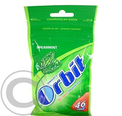 Orbit Spearmint sáček 46 dražé, Orbit, Spearmint, sáček, 46, dražé