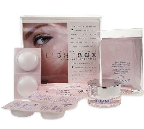 Orlane Light Box  56,28ml 15ml Evanescent Cream   6x5ml Masque Cream   6x0,28g Glowing