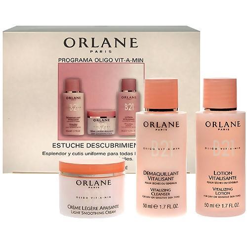 Orlane Programa Oligo Set Vit-A-Min 20 ml Light Smoothing Cream   50 ml Vitalizing Cleanser   50 ml Vitalizing Lotion
