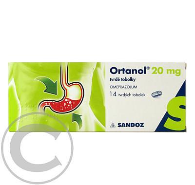 ORTANOL 20 MG  14X20MG Tobolky, ORTANOL, 20, MG, 14X20MG, Tobolky