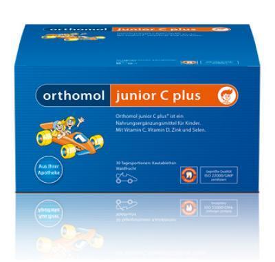 ORTHOMOL Immun junior žvýkací 30 tablet