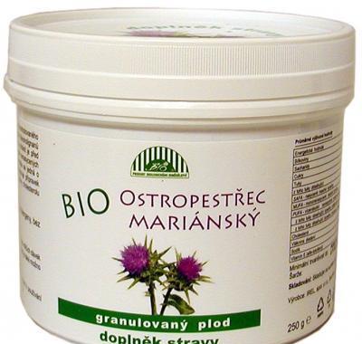 Ostropestřec Mariánský BIO 250g, Ostropestřec, Mariánský, BIO, 250g