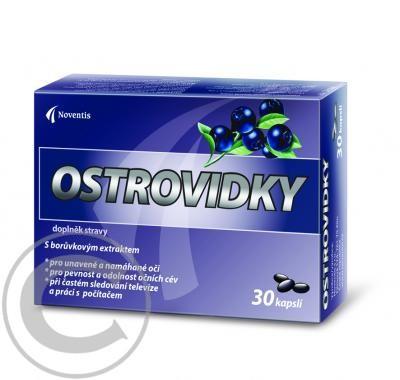 Ostrovidky 30 kapslí pro unavené oči, Ostrovidky, 30, kapslí, unavené, oči