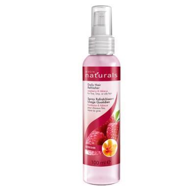 Osvěžující sprej s malinou a ibiškem pro jemné nebo mastné vlasy Naturals (Daily Hair Refresher Spray) 100 ml