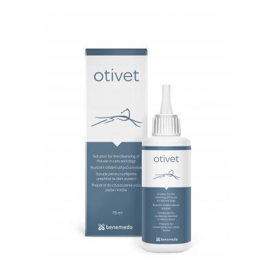 OTIVET Roztok k čištění uší psů a koček 75 ml, OTIVET, Roztok, k, čištění, uší, psů, koček, 75, ml